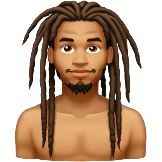 with dreads  emoji
