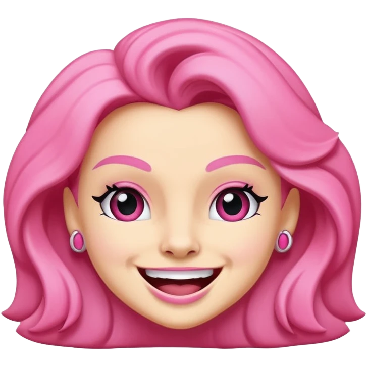la pantera rosa de la caricatura emoji