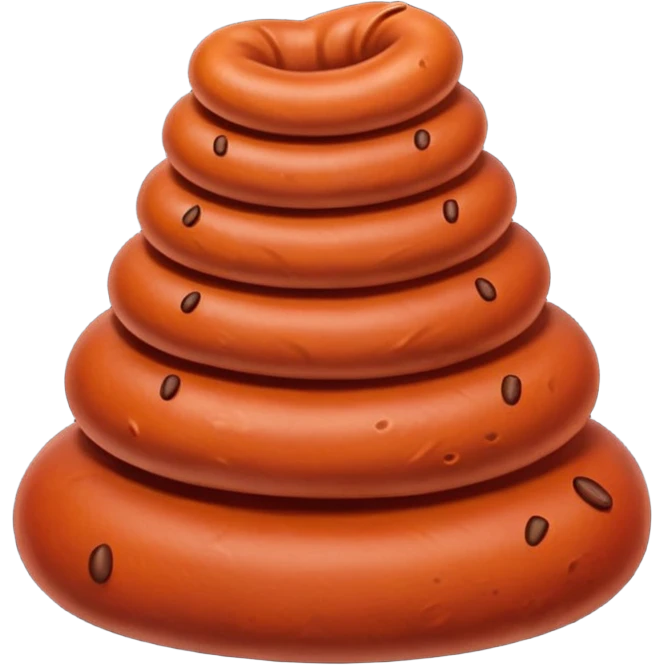 Red poop emoji