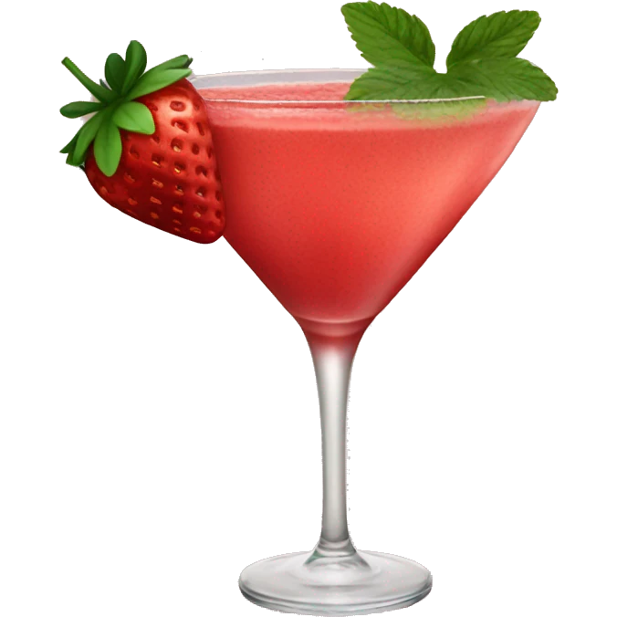 Strawberry daiquiri  emoji