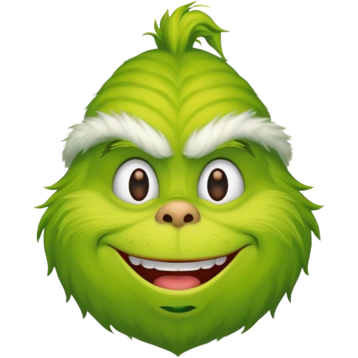 Un emoji de el Grinch emoji