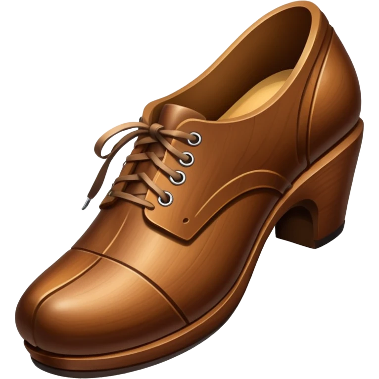 wooden shoe emoji