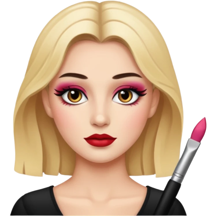 Morgan makeup emoji