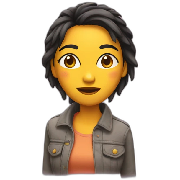 chica emoji