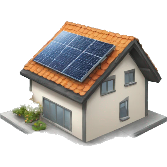 solar roof emoji