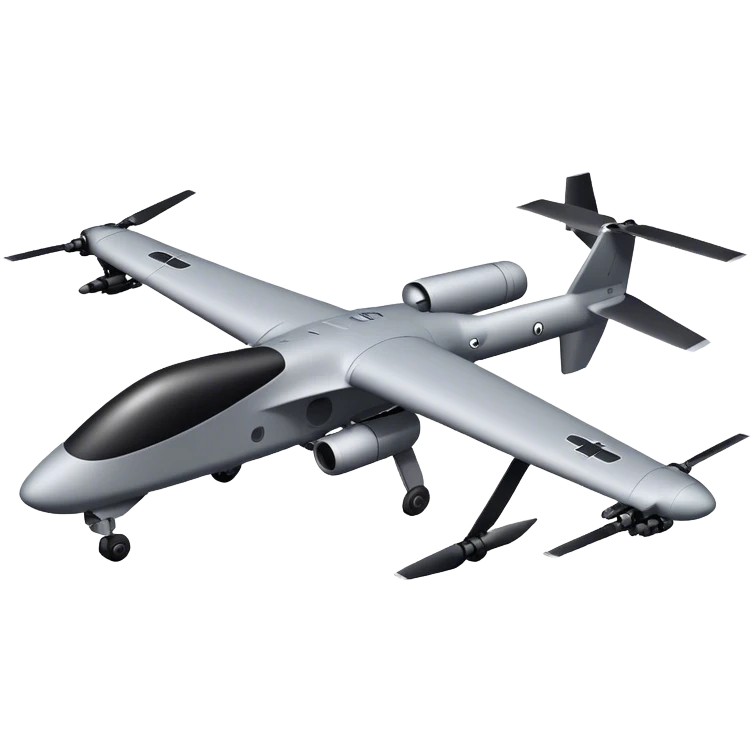 UAV Military aircraft emoji