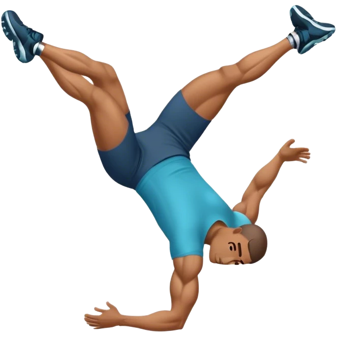 male weighted-leg-side-raise-hip-abduction exercise emoji