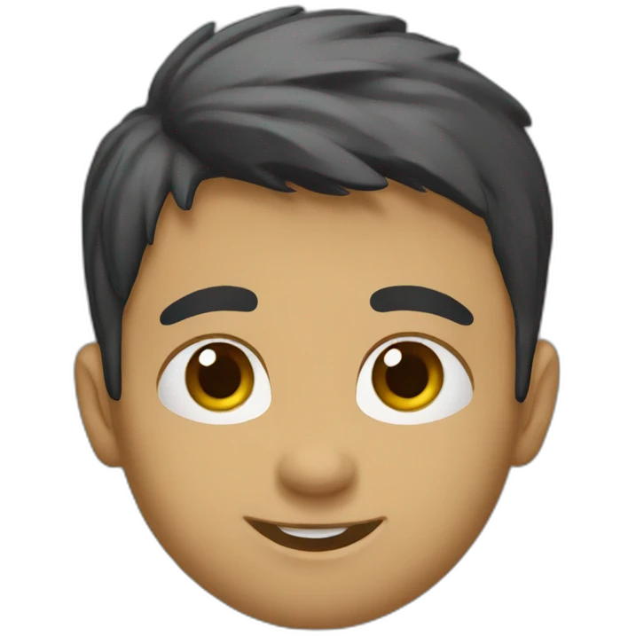 Niño estudiando emoji