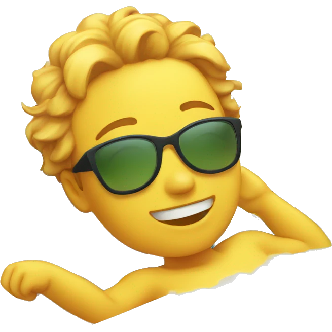 sunbath emoji