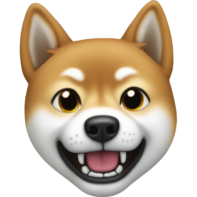 Shiba rage face emoji