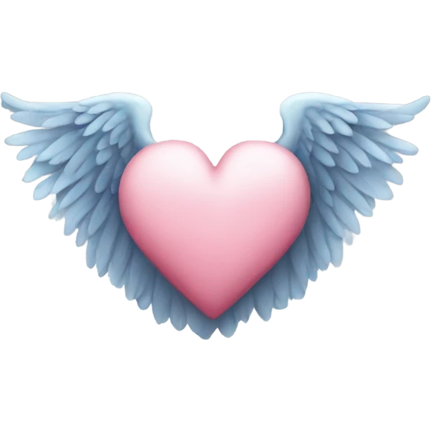 Heart with wings emoji