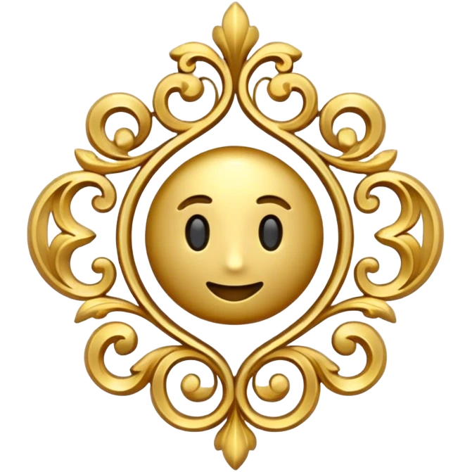Decorative pin emoji