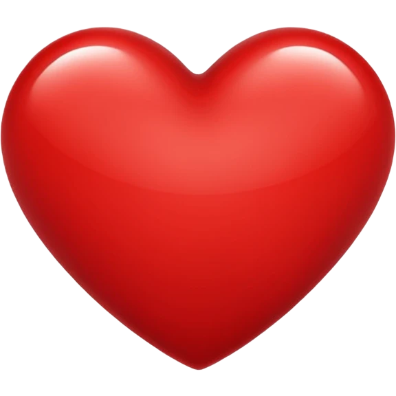 heart with a glossy highlight emoji