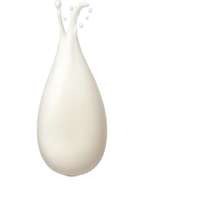 drop of milk emoji