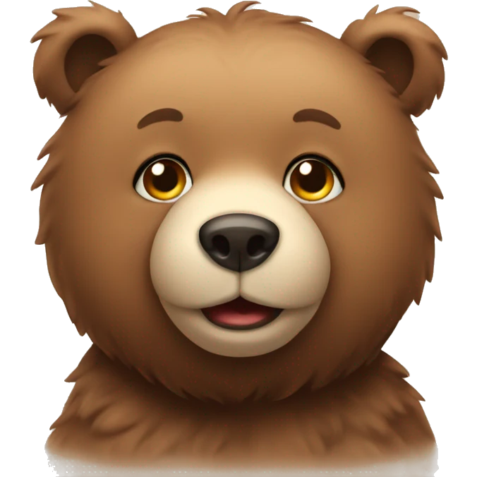 cute bear emoji