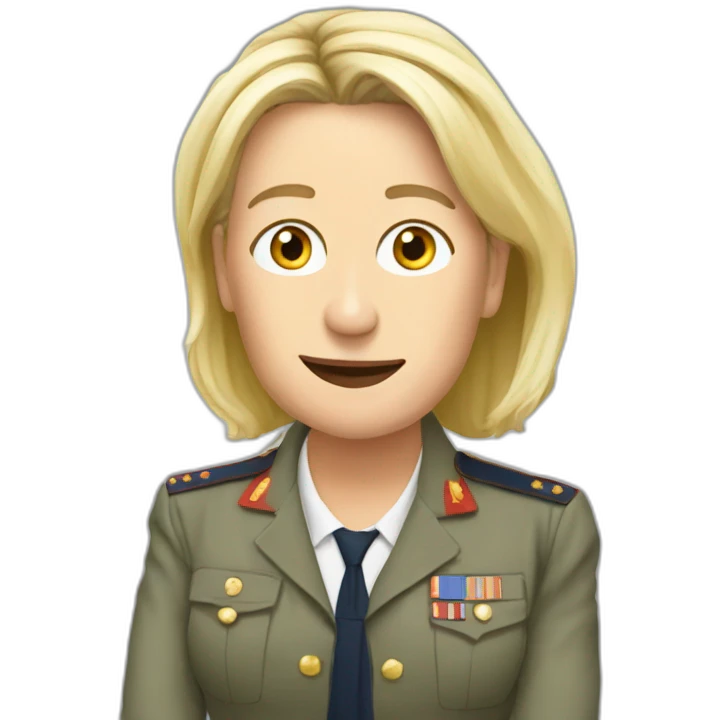 Marine lepen emoji