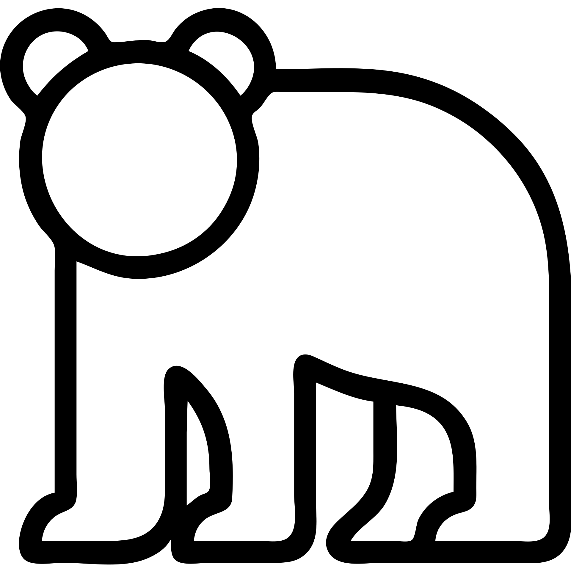 outlined bear icon emoji