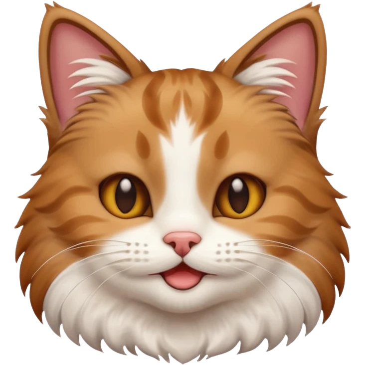 Cat happy bruin emoji