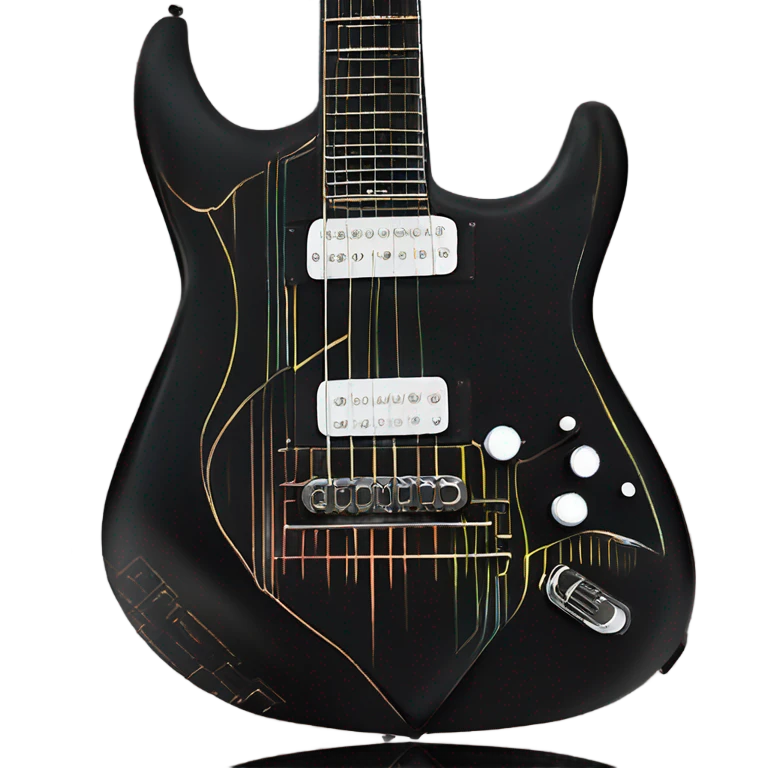cyberpunk guitar emoji