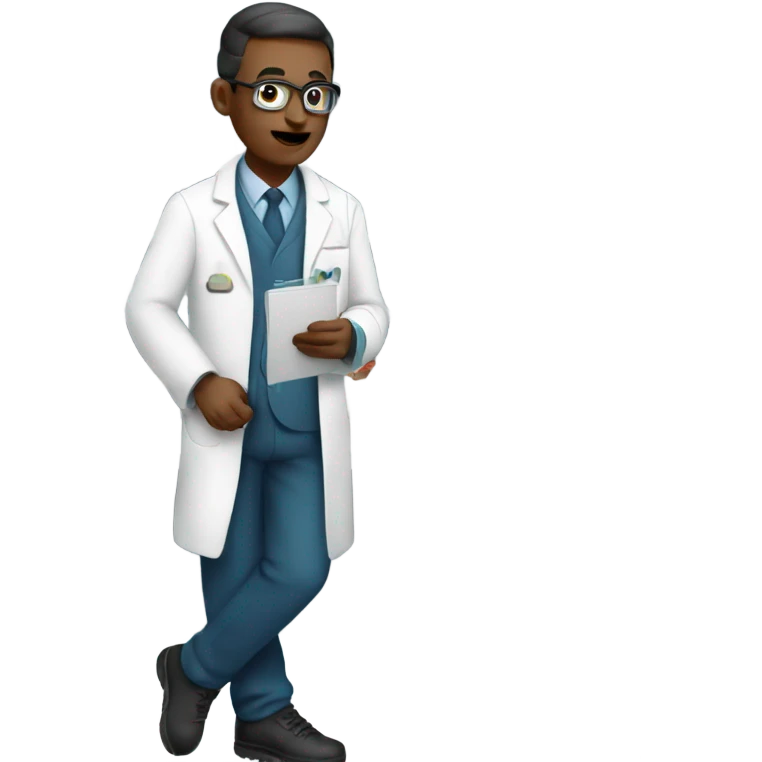 Pharmacist hard at work emoji