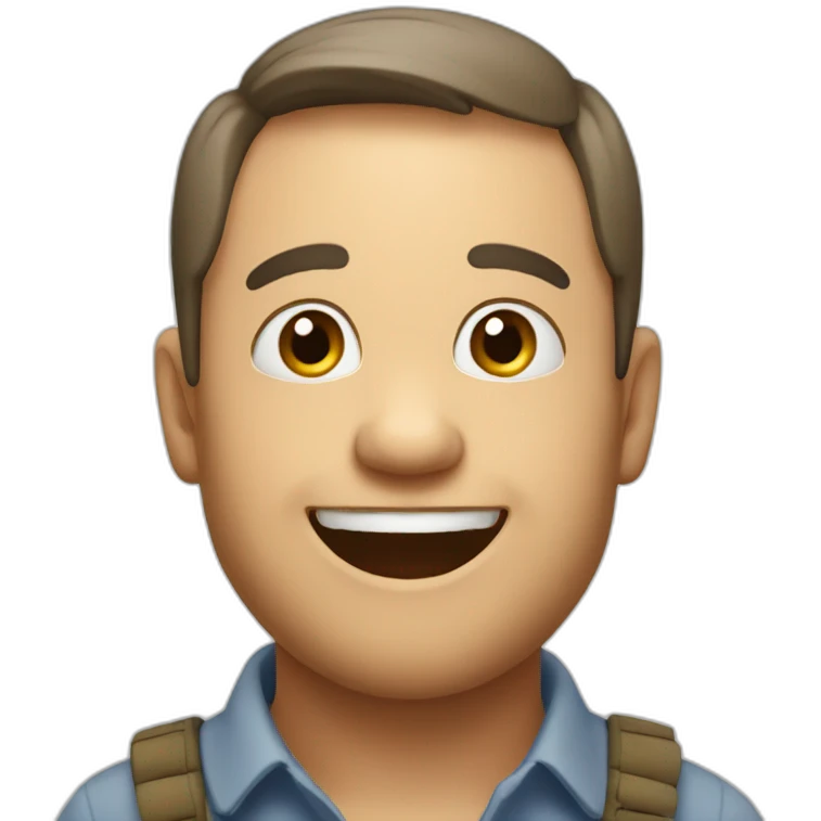 Happy banny emoji