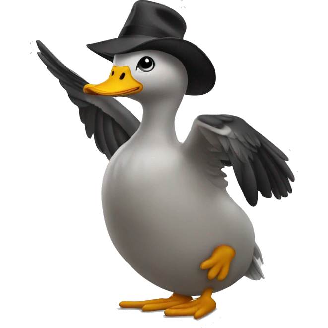 tanzende ente emoji