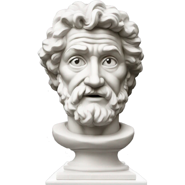 Michelangelo statue emoji