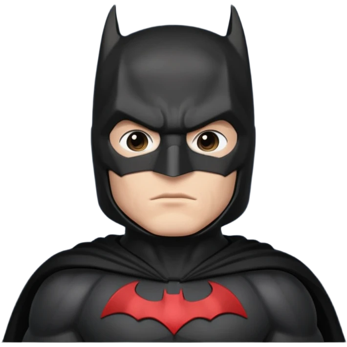 Bat man emoji