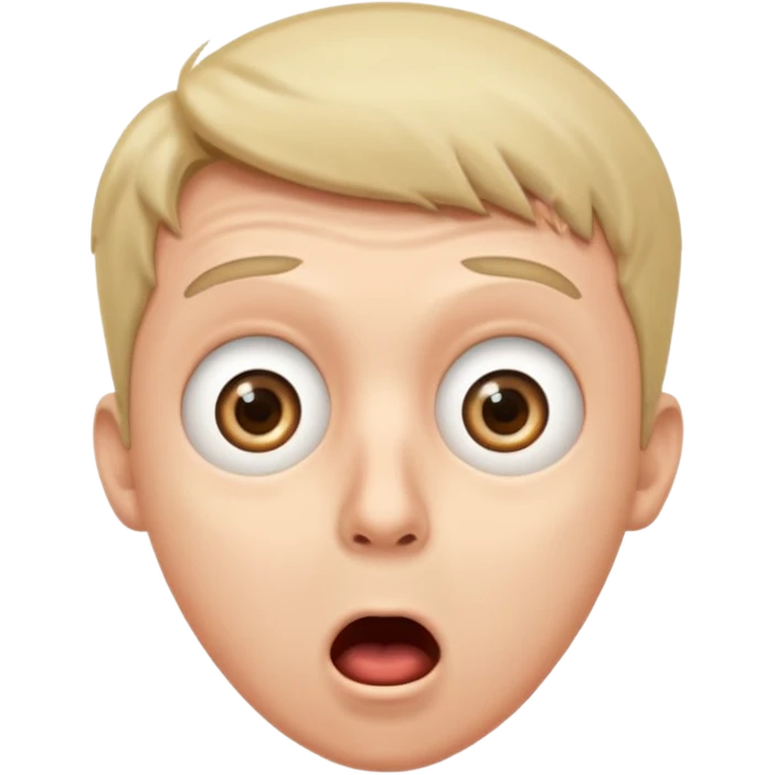 astonished man emoji