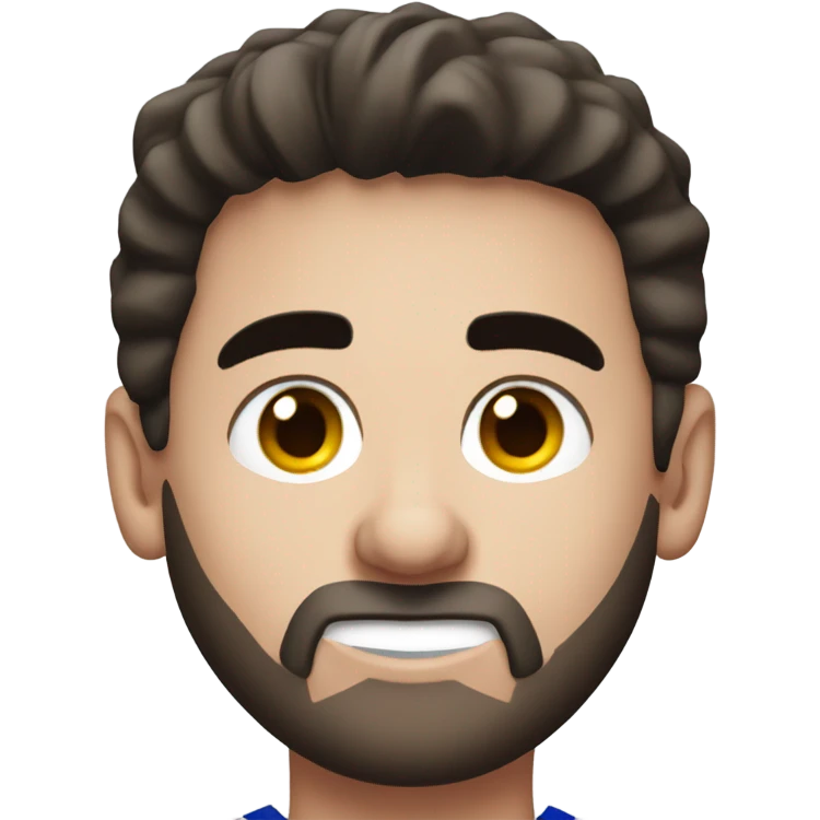 Lionel messi with bushy eyebrows  emoji