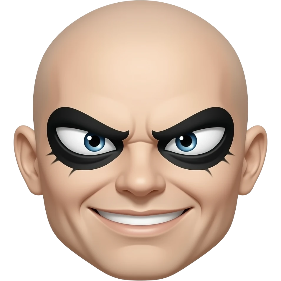 злое лицо а на глазах логотипы шанель emoji