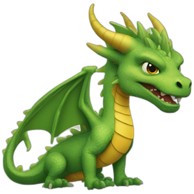 Un Dragon-inconnu emoji