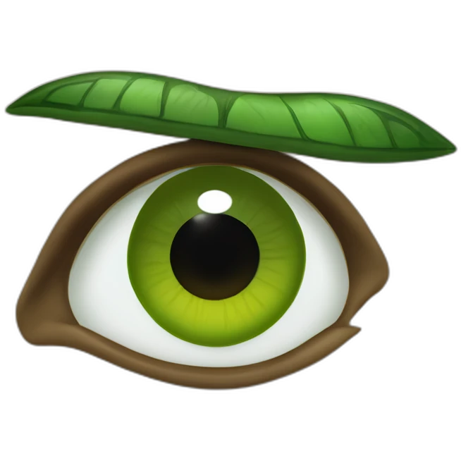 Pelo castaño ojos verdes y tapa bocas con un bamdana emoji