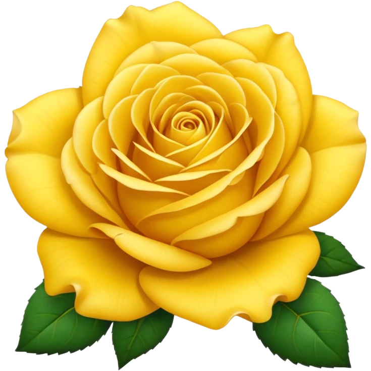 Create a yellow rose emoji emoji