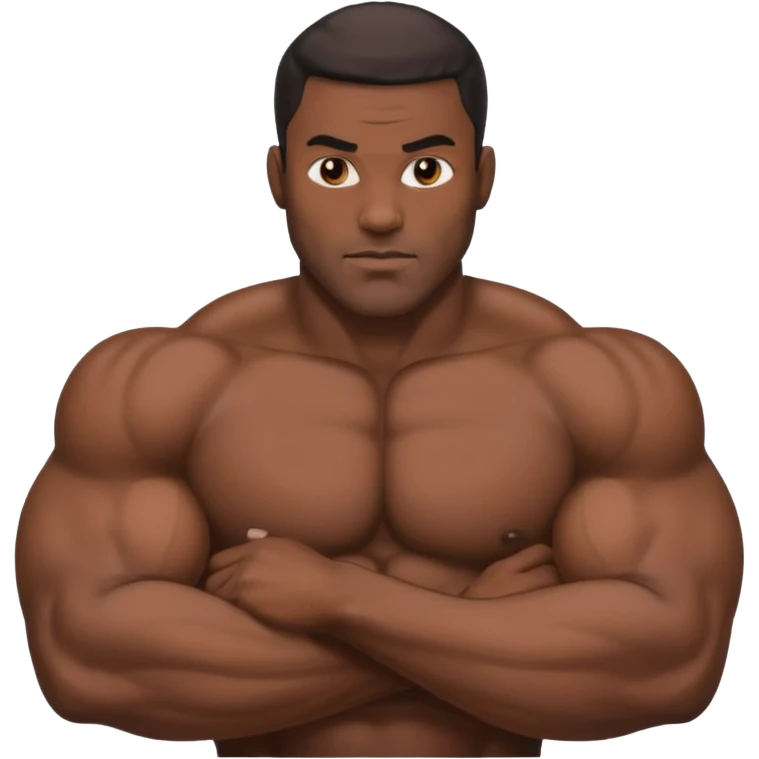 black guy with big boobs emoji