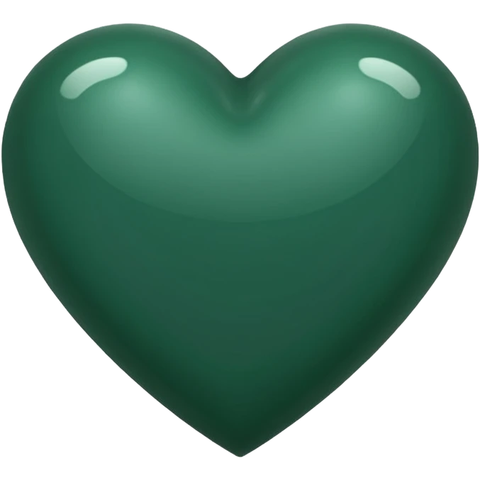  dark green heart emoji