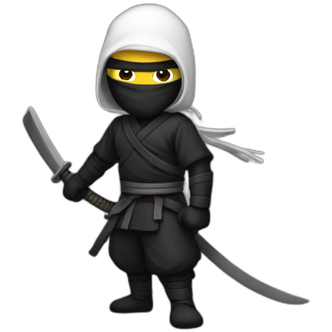 ninja curli haur emoji