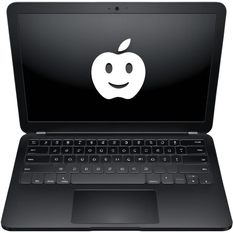 Black Laptop emoji