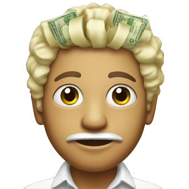 brazil with money emoji