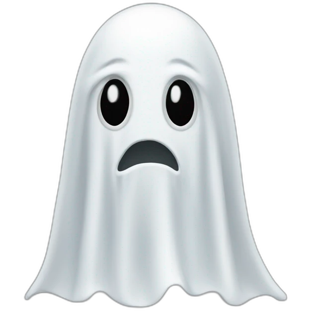 white ghost emoji