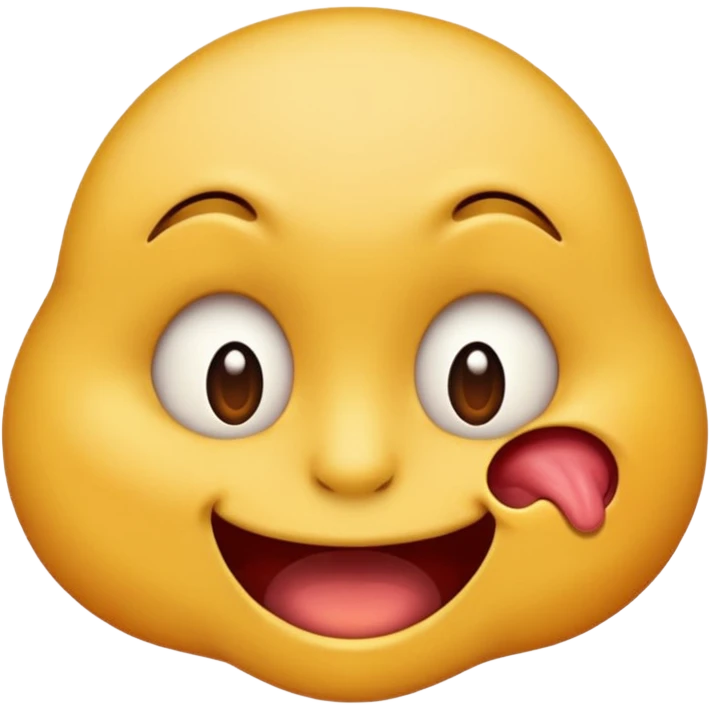 Emoji coquin qui se mord la lèvre  emoji