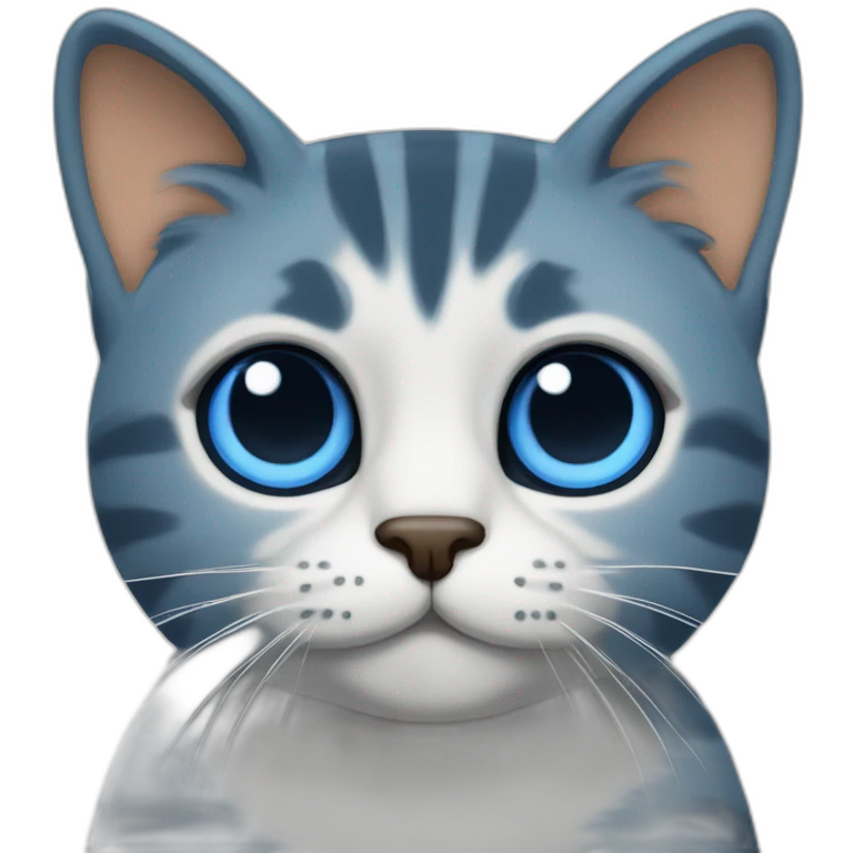 cat blue token bitcoin  emoji