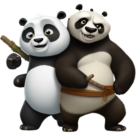 Ice age and kungfu panda emoji