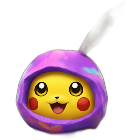 psychedelic-pikachu emoji