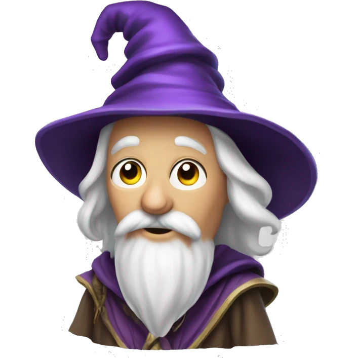 fantsy wizard, happy emoji