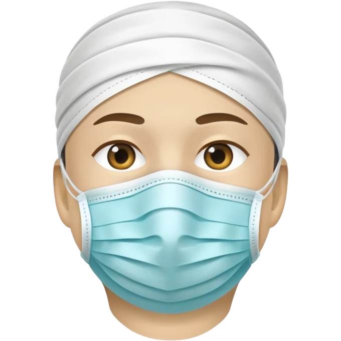 medical face mask emoji