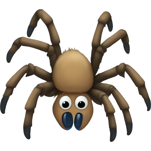 Tarantula with blue toes  emoji