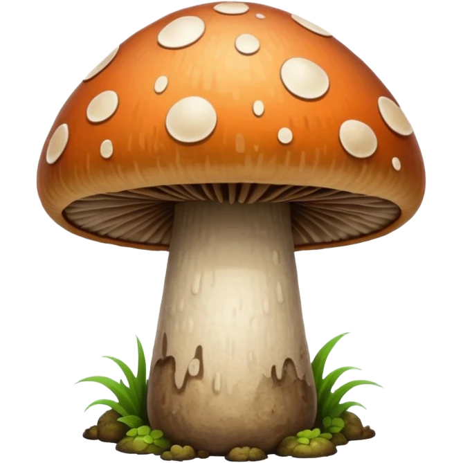 Sad stinky mushroom emoji