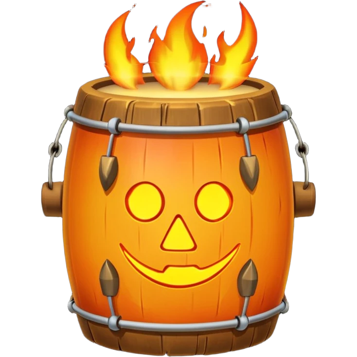 SHAMAN DRUM FIRE emoji