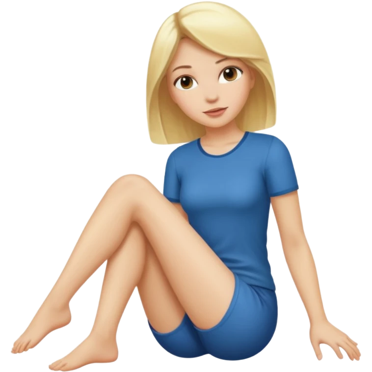 Between a naked women's legs  emoji